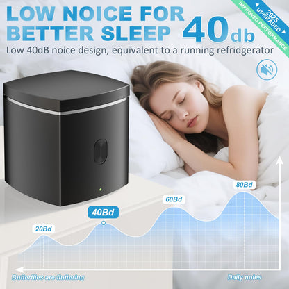 Ultrasonic Retainer Cleaner - 43kHz Denture & Jewelry Cleaner