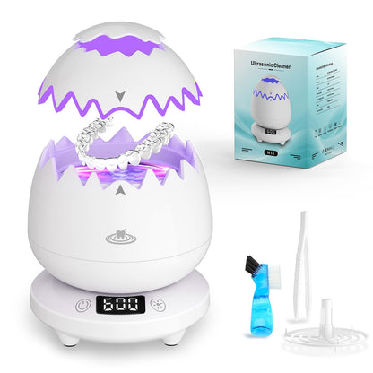 Ultrasonic Retainer Cleaner 45kHz – 25W, IPX7, 3 Modes