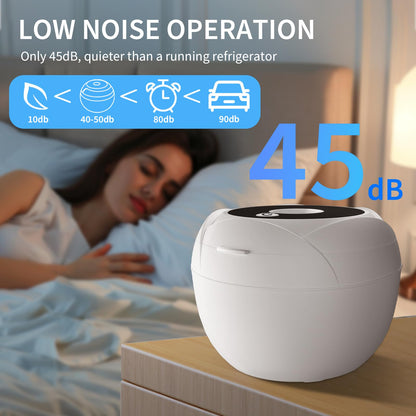 Ultrasonic Retainer Cleaner 45kHz – 200ml, 4 Modes, Digital Timer