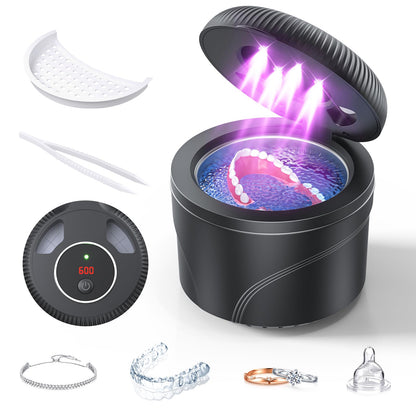 Ultrasonic Retainer Cleaner 45kHz – 4 Modes, 200ml Pod, Digital Timer