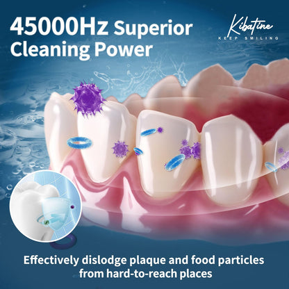 Ultrasonic Retainer Cleaner with UV Light – 45kHz Cleaning for Dentures, Aligners & Jewelry