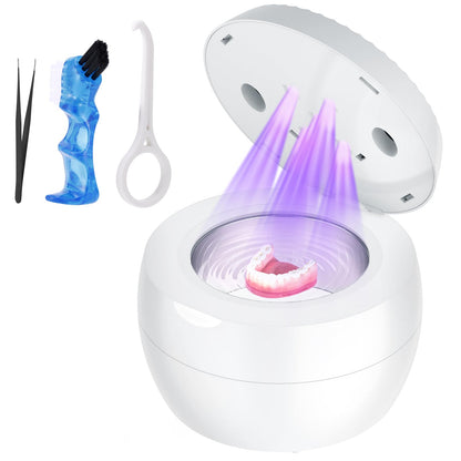 Ultrasonic Retainer Cleaner Machine – 200ML, 45kHz, 5-Min Deep Clean