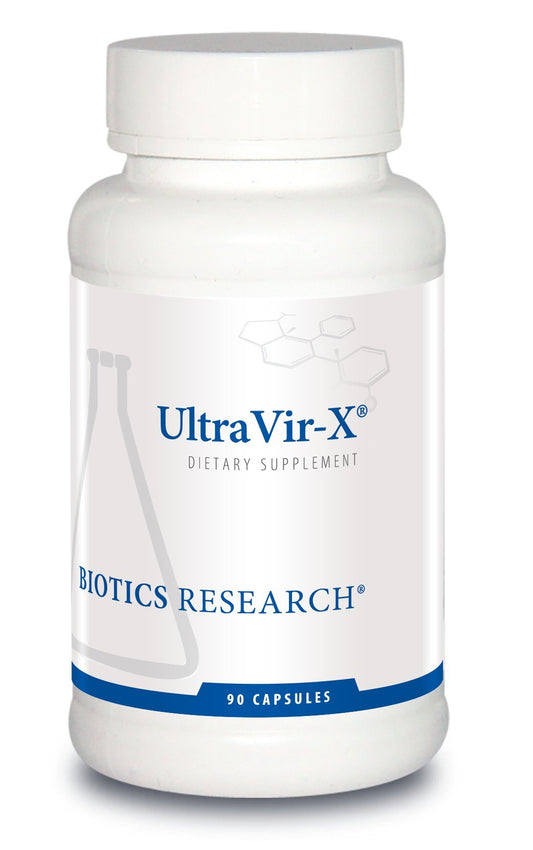 BIOTICS RESEARCH UltraVir-X – Immune Support Supplement with Vitamin C, Zinc, Maitake, Astragalus | 90 Capsules BritishVita | Premium UK Vitamins & Wellness Supplements