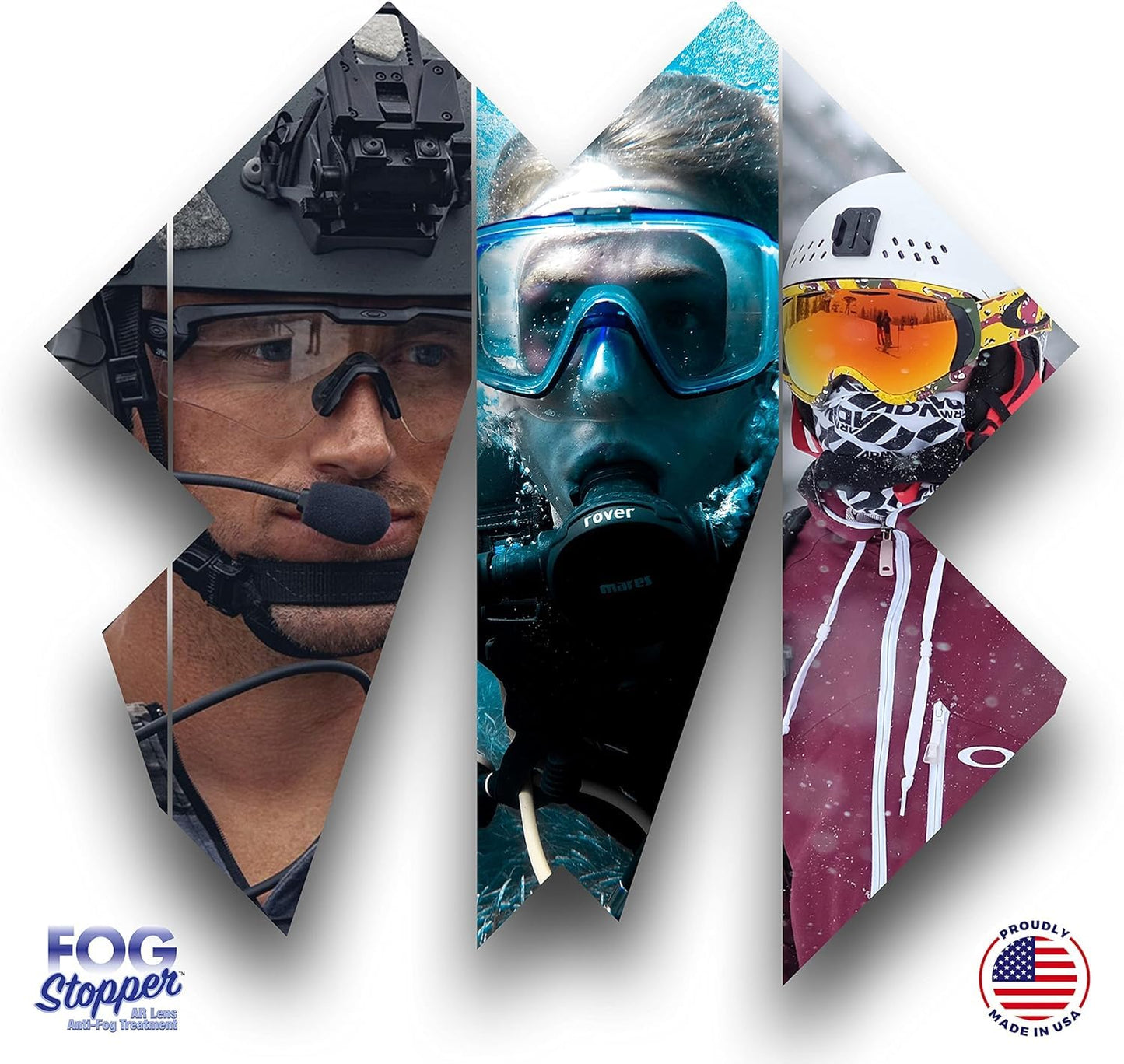 ULTRAVUE Fog Stopper Anti-Fog Drops – All Lenses, AR Coated
