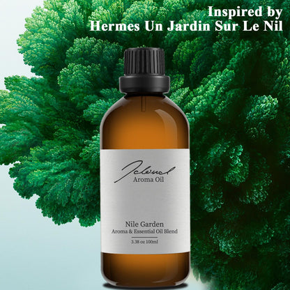 JCLOUD Nile Garden Essential Oil — Hermes Un Jardin Sur Le Nil Inspired Hotel Scent 100mL