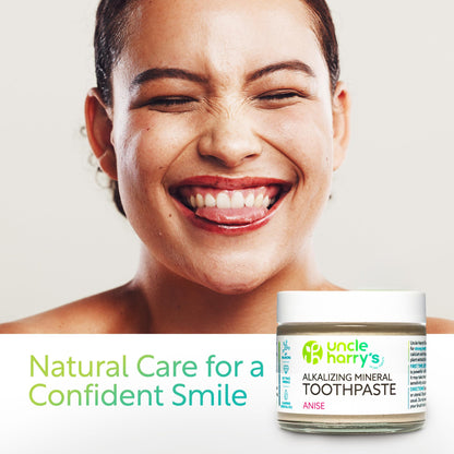 Uncle Harry's Anise Remineralizing Toothpaste — Natural Whitening & Enamel Support