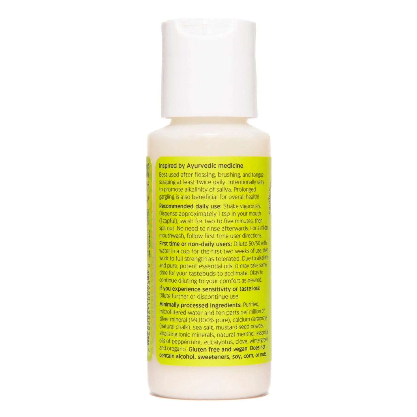 Uncle Harry's Natural Alkalizing Miracle Mouthwash | Bad Breath Relief for Adults & Kids | pH Balanced 2 oz