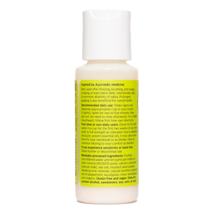 Uncle Harry's Natural Alkalizing Miracle Mouthwash | Bad Breath Relief for Adults & Kids | pH Balanced 2 oz