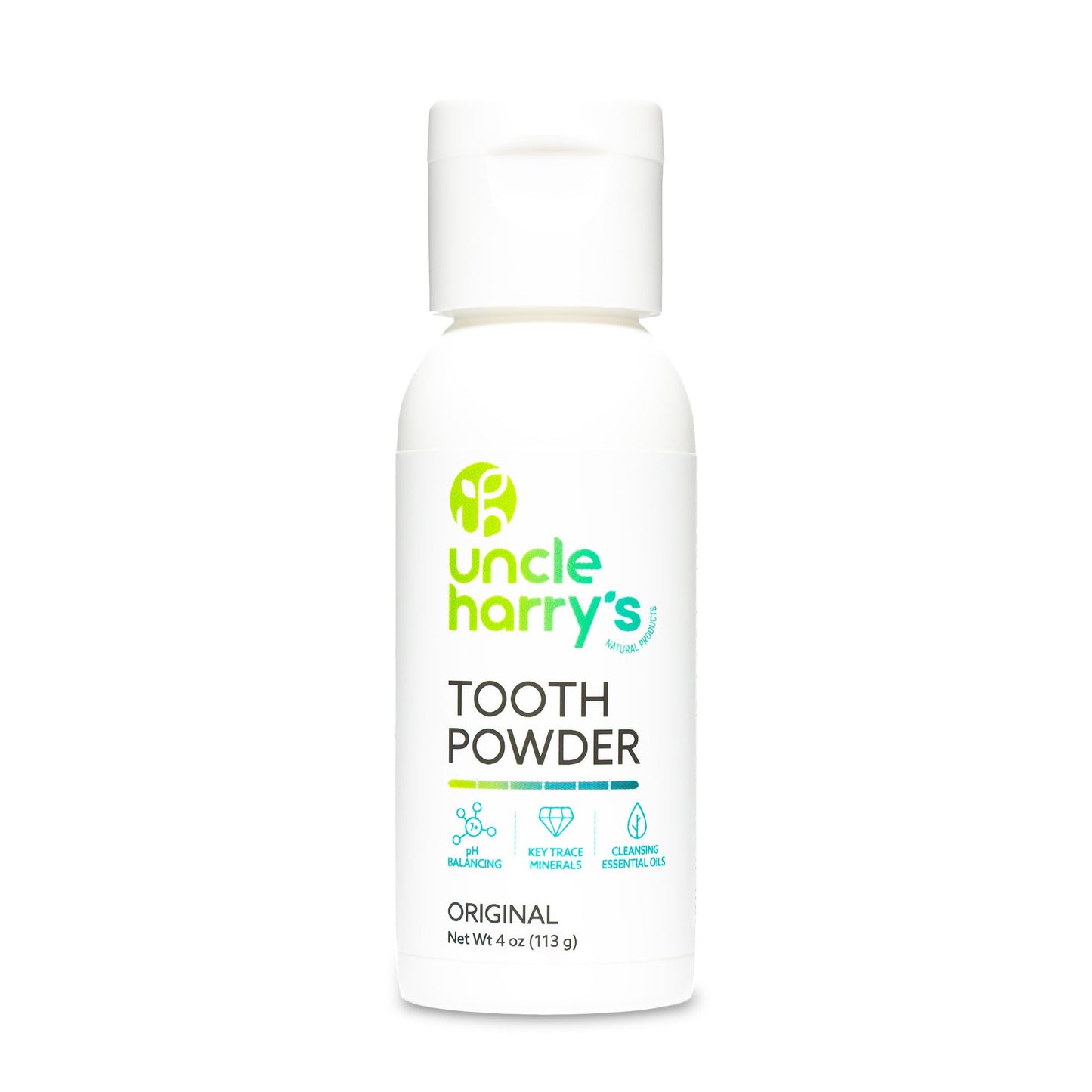 Uncle Harry's Remineralizing Tooth Powder – All Natural Enamel Support & Whitening (4 oz)