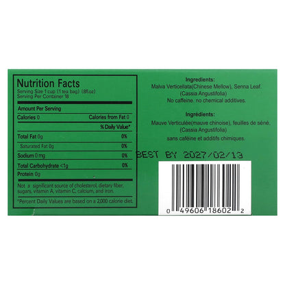 Uncle Lee's Tea Dieters' 100% Natural Herbal Drink - No Caffeine, 18 Tea Bags