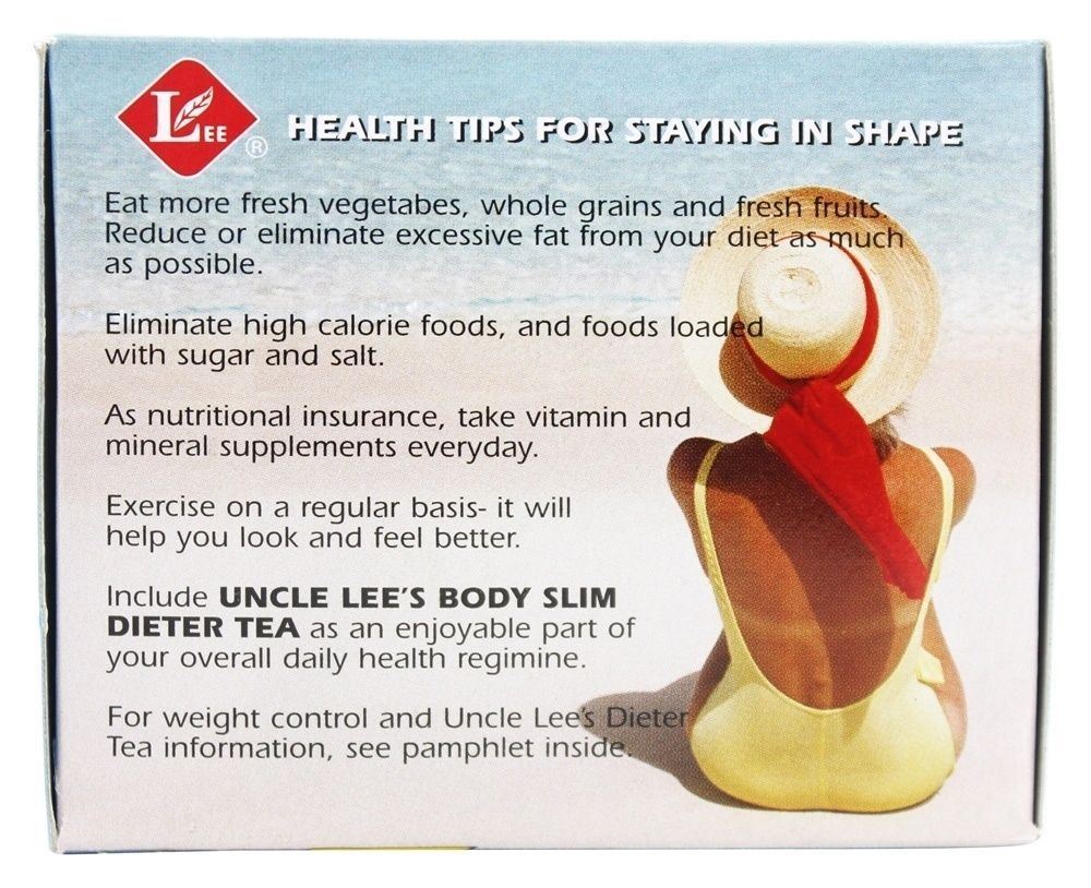 Uncle Lees Teas Body Slim Dieter Tea - Lemon (30 Bags)