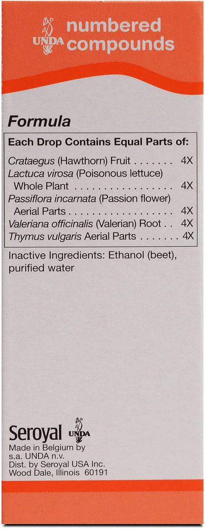UNDA 219 Numbered Compounds | Homeopathic Preparation | 0.7 fl. oz.
