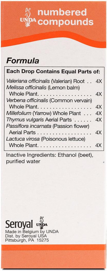 UNDA 228 Numbered Compounds – Homeopathic Preparation | 0.7 fl oz