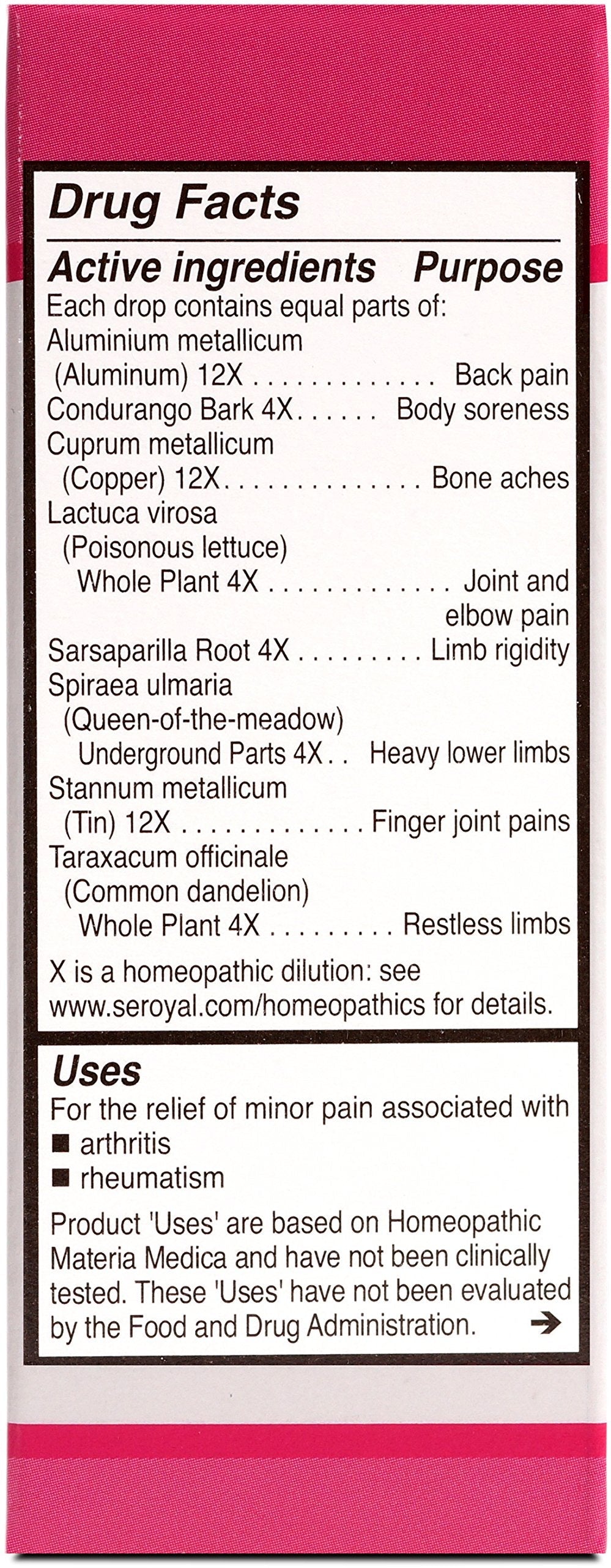 UNDA 28 Numbered Compounds | Homeopathic Preparation | 0.7 fl. oz.
