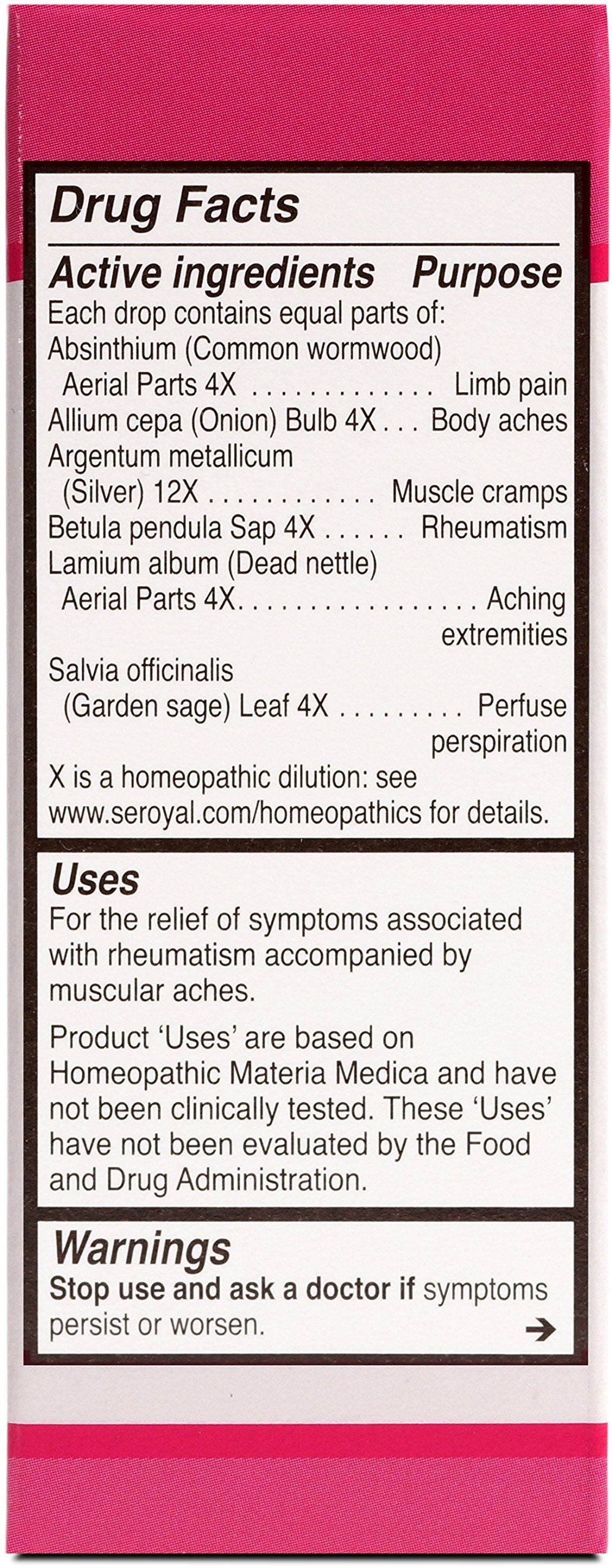 UNDA 29 Numbered Compounds | Homeopathic Preparation | 0.7 fl. oz.
