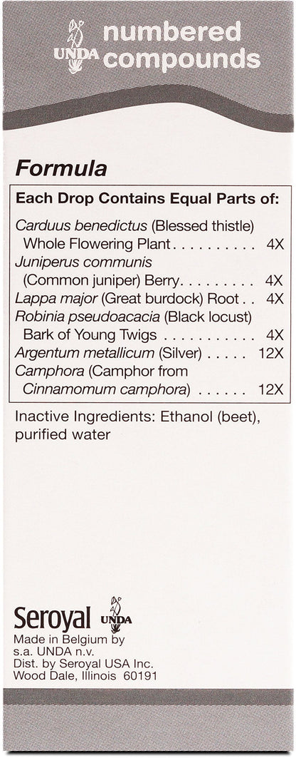 UNDA 31 Numbered Compounds - Homeopathic Preparation (0.7 fl oz)