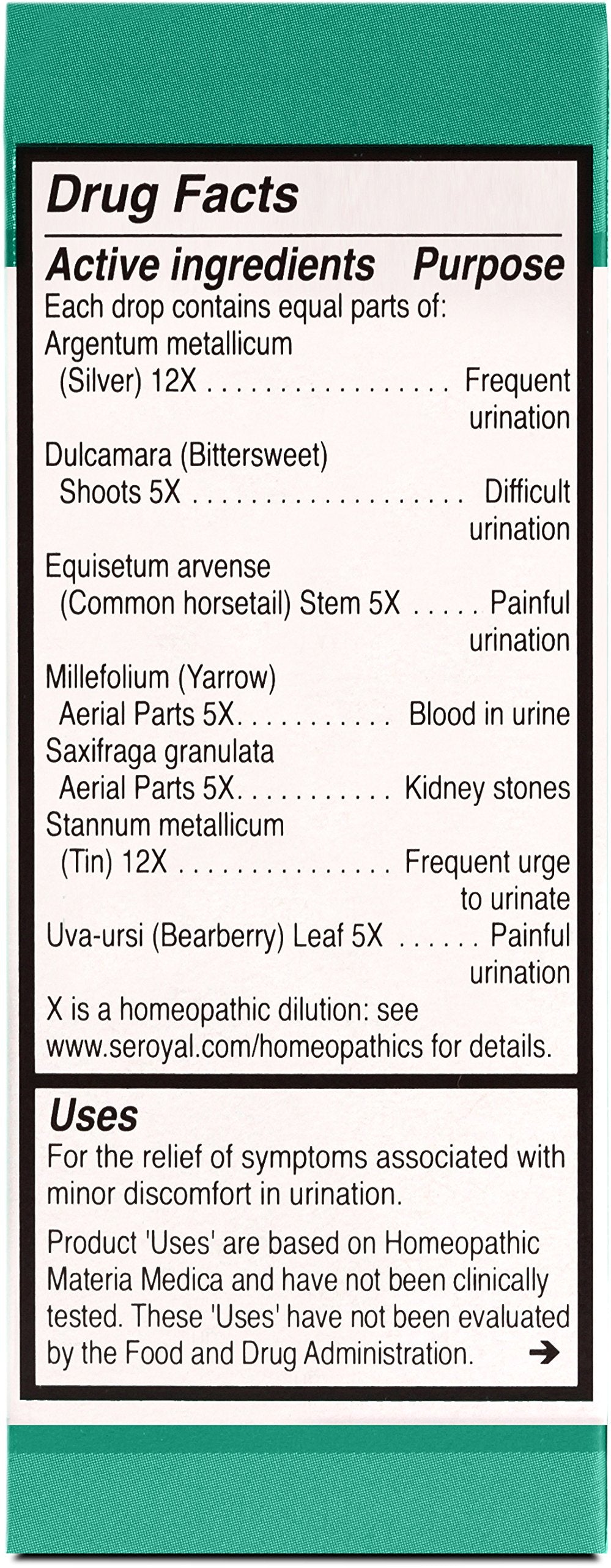 UNDA 45 Numbered Compounds - Homeopathic Preparation (0.7 fl oz)