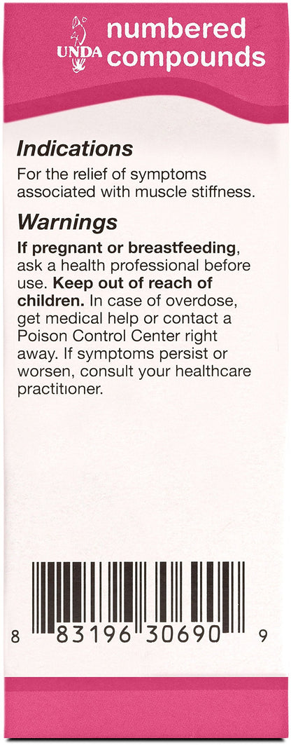 UNDA 600 Numbered Compounds | Homeopathic Preparation | 0.7 fl. oz.