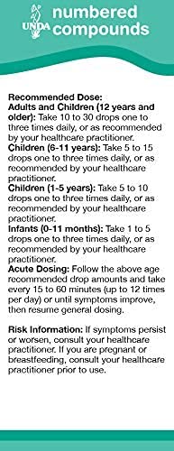 UNDA 7 Numbered Compounds | Homeopathic Preparation | 0.7 fl oz