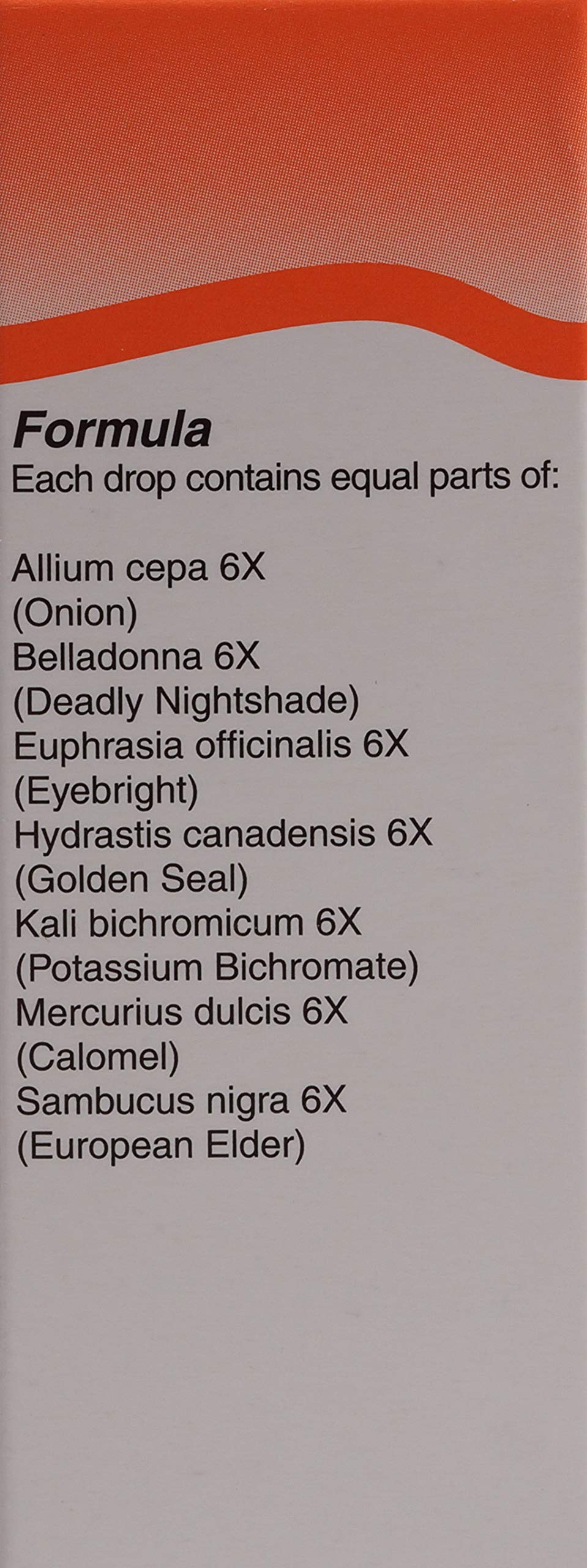 UNDA Allium Cepa Plex | Homeopathic Remedy to Help Temporarily Relieve Symptoms of Cold and Allergies | 1 fl. oz.
