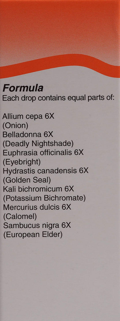 UNDA Allium Cepa Plex | Homeopathic Remedy to Help Temporarily Relieve Symptoms of Cold and Allergies | 1 fl. oz.