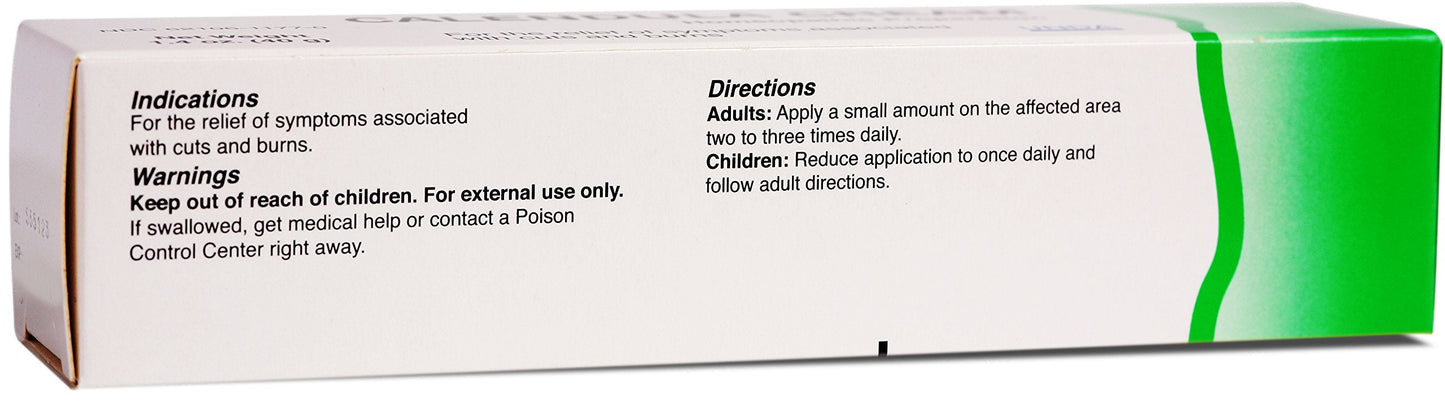 UNDA Calendula Cream - Homeopathic Relief for Minor Cuts & Burns (1.4 oz)
