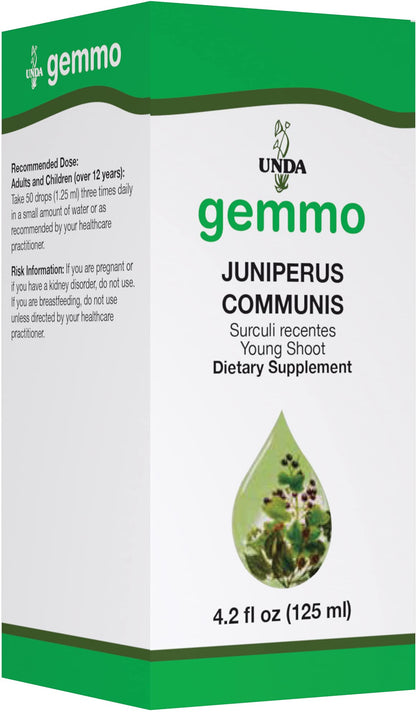 UNDA Gemmo Therapy Juniperus Communis | Juniper Young Shoot Extract (4.2 fl oz)