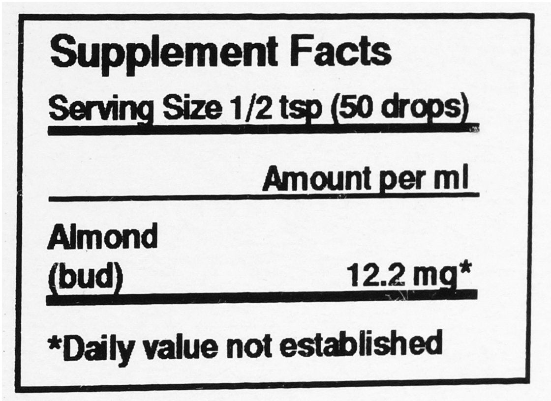 UNDA Gemmo Therapy Prunus Amygdalus | Almond Buds | 4.5 fl oz