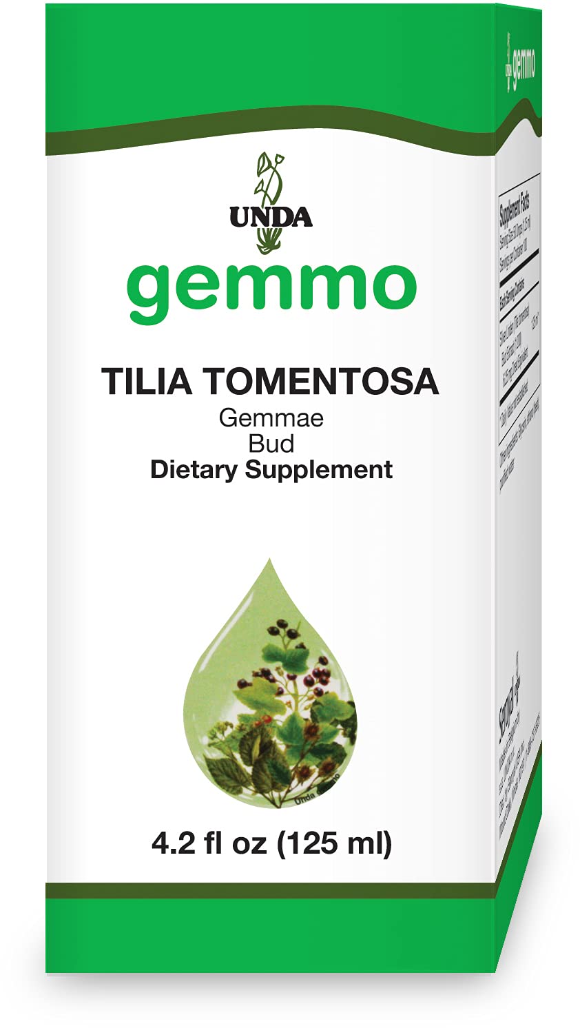 UNDA Gemmo Therapy Tilia Tomentosa | Silver Linden Bud Extract | 4.2 fl. oz.