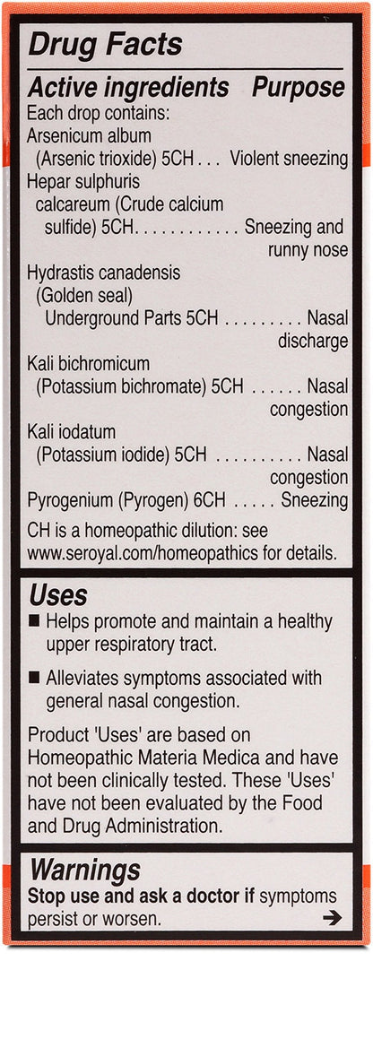 UNDA Pyrogenium Plex | Homeopathic Remedy for Sinus & Nasal Congestion | 1 fl oz