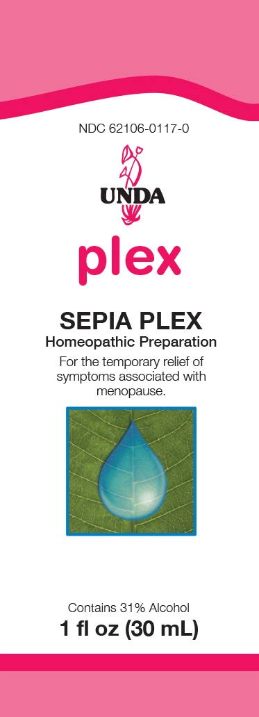 UNDA Sepia Plex – Homeopathic Relief for Menopause Symptoms (1 fl oz)