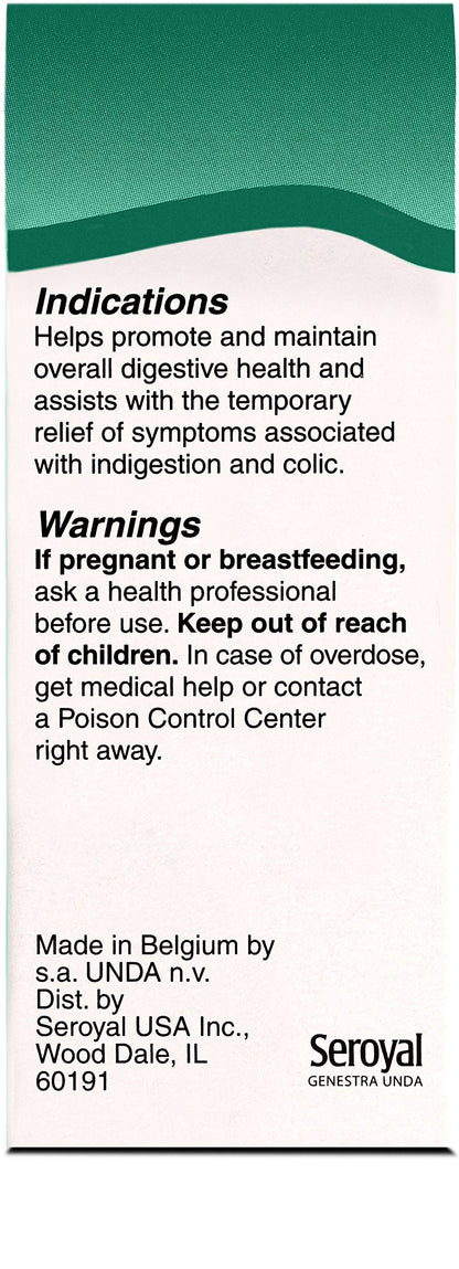 UNDA Carduus Plex | Homeopathic Remedy for Temporary Relief of Digestive Symptoms | 1 fl oz