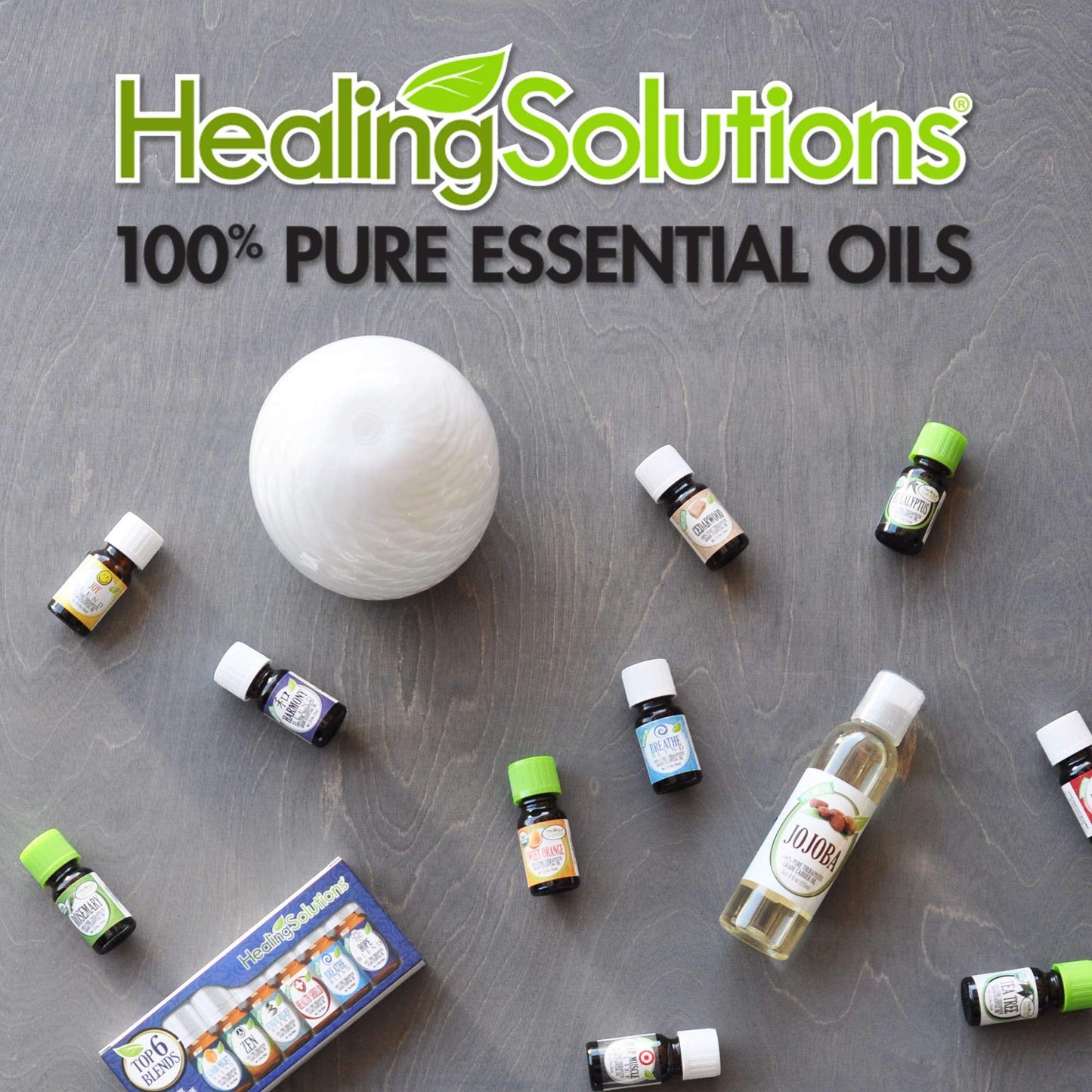 Healing Solutions Geranium Essential Oil – 0.33 oz (10 ml) – Organic, Pure & Undiluted