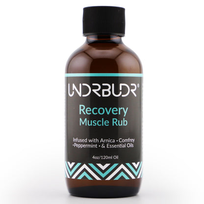 UNDRBUDR Post-Activity Recovery Muscle Rub Oil – Arnica & Comfrey | 4oz