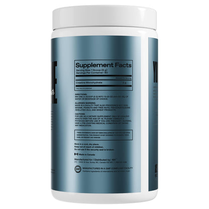 ONE OF ONE Creatine Monohydrate Powder - Pure Micronized, Unflavored, 80 Servings
