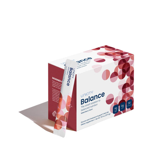 Unicity Balance Mixed Berry Stick Packs – Pre Meal Fiber Drink (30 Count) BritishVita | Premium UK Vitamins & Wellness Supplements