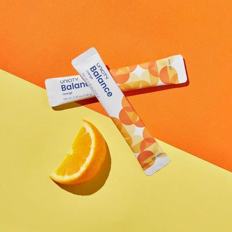 Unicity Balance Natural Orange – Stay Full Longer, Slow Carbs, 30 Packets BritishVita | Premium UK Vitamins & Wellness Supplements