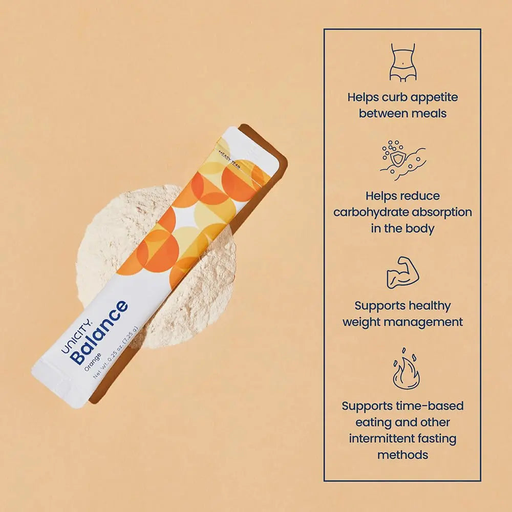 Unicity Feel Great System Natural Orange & Lemon (30-Day Supply) BritishVita | Premium UK Vitamins & Wellness Supplements