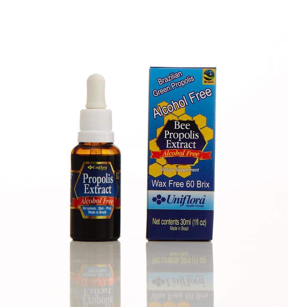 Uniflora Brazilian Green Bee Propolis Extract – Alcohol-Free (60 Brix) Immune Support 30ml