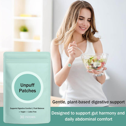 Unpuff Patches – 2 Pack (60 Patches) with Dandelion, Fennel, Artichoke, Ginger & Turmeric