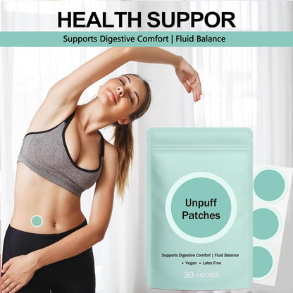 Unpuff Patches – 2 Pack (60 Patches) with Dandelion, Fennel, Artichoke, Ginger & Turmeric