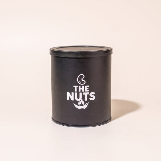 Spicy Cashews with Garlic, Onion & Curry Leaf – 250g Tub THENUTS