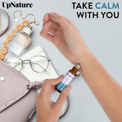 UpNature Calm Essential Oil Roll-On – 100% Natural Stress Relief