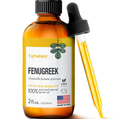 UpNature Fenugreek Oil - 100% Pure Fenugreek Seed Essential Oil (2oz)