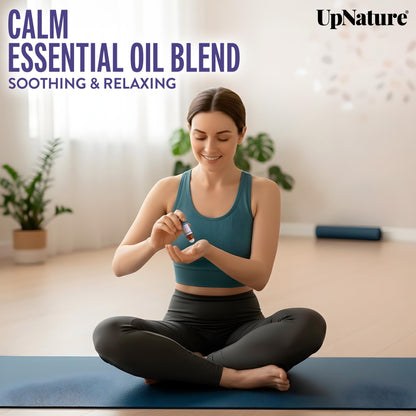 UpNature Essential Oil Roll-On Set – Calm, Beauty & Breathe | Self-Care Gifts