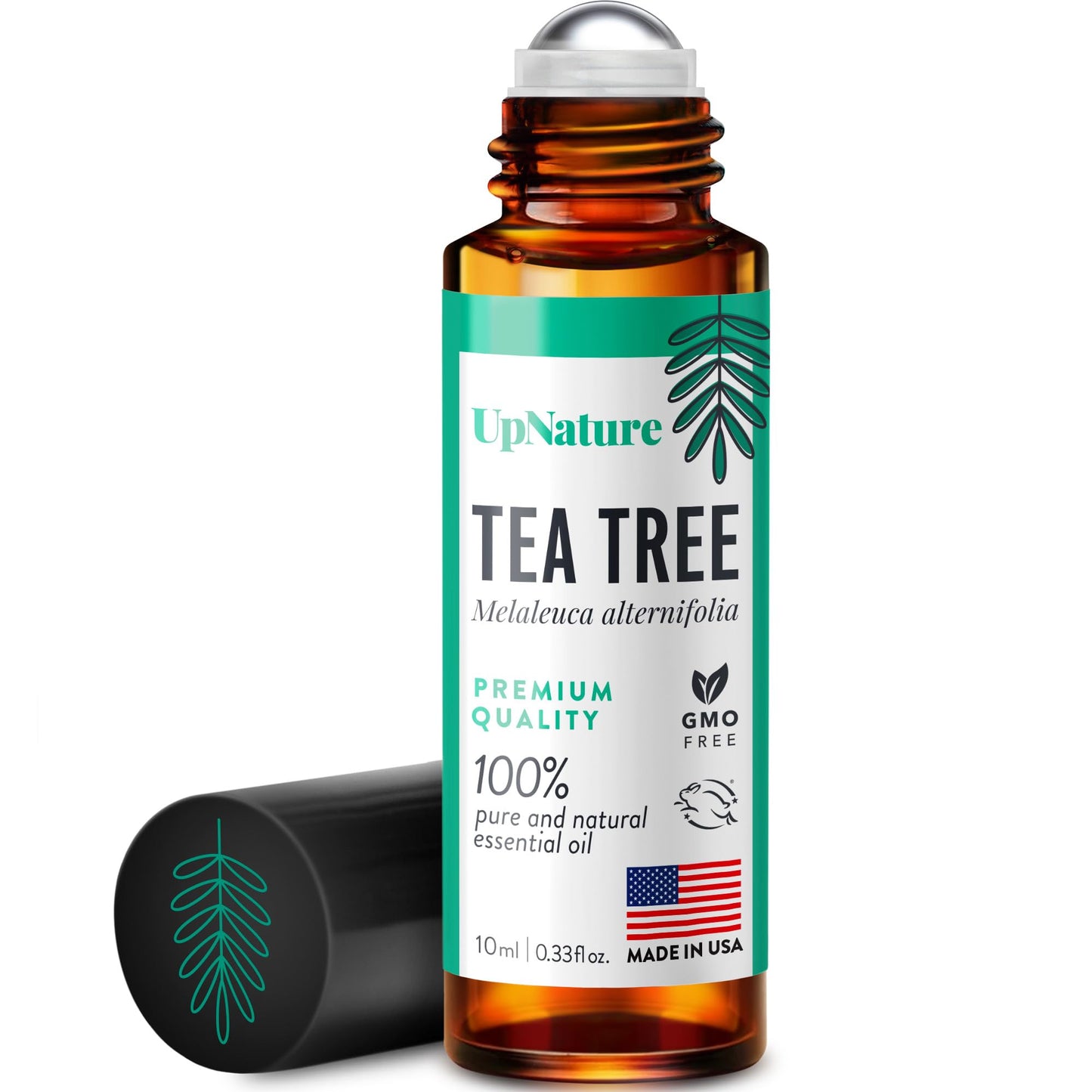 UpNature Tea Tree Essential Oil Roll-On – 100% Natural for Skin
