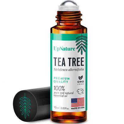 UpNature Tea Tree Essential Oil Roll-On – 100% Natural for Skin