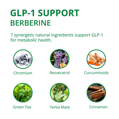 UpNourish Liposomal Berberine 1000mg – Cinnamon, Chromium, Curcuminoids & More | 90 Vegan Capsules