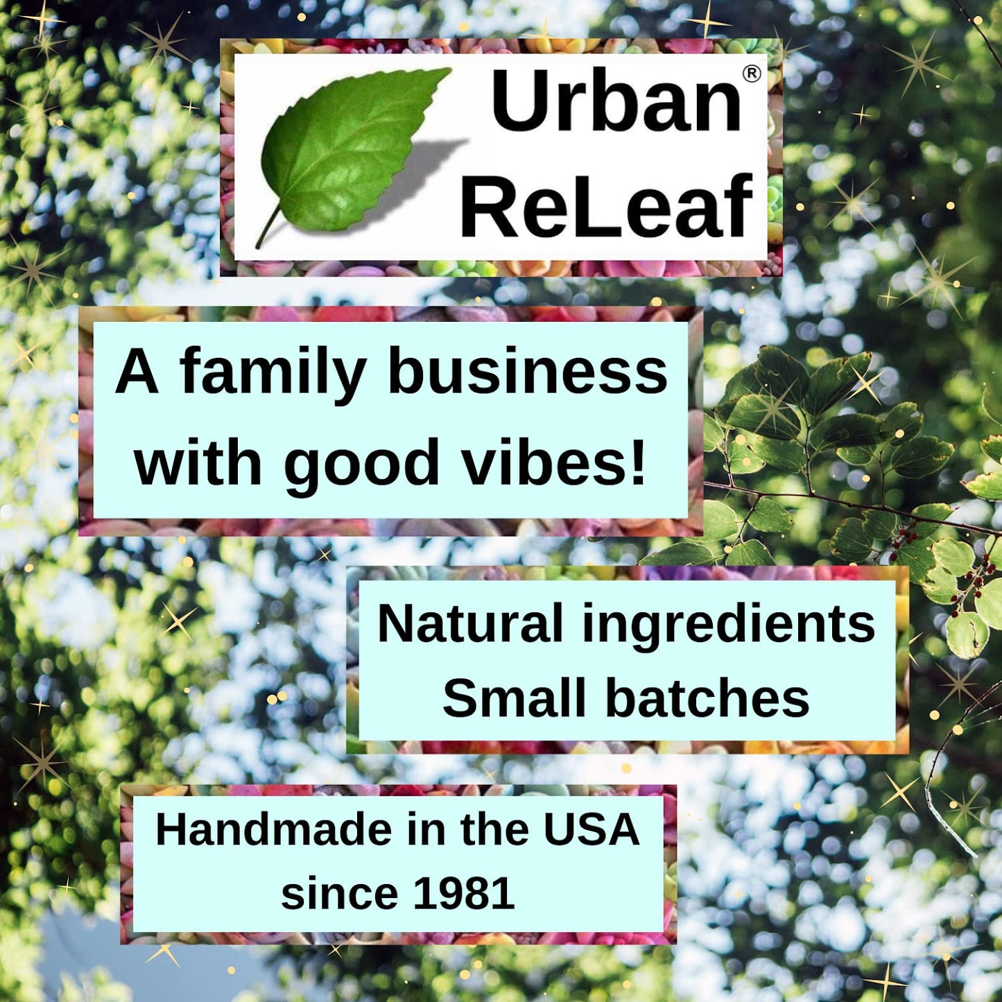 Urban ReLeaf Oral Wound Cleansing Salt – 3 oz, 45 Cups, Made in USA