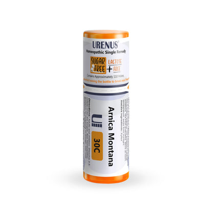Arnica Montana 30C Sugar Free Lactose Free Homeopathic Remedy - 110 Pellets | Urenus